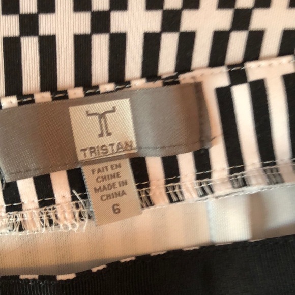 Tristan black and white skirt - Picture 5 of 5